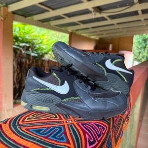 Nike‎ Air Max 90 LTR GS Sneakers Youth Size 4Y Black Trainers Tenis Shoes